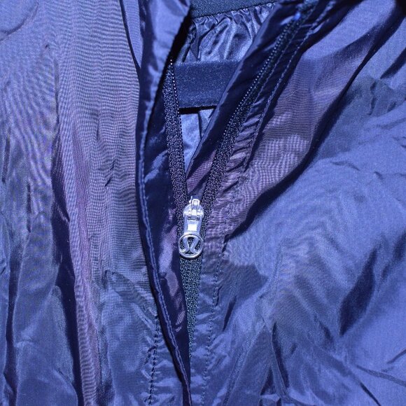 Women's Lululemon Black Pedal Power Lightweight Athletic Jacket - Size 2 - Picture 6 of 10